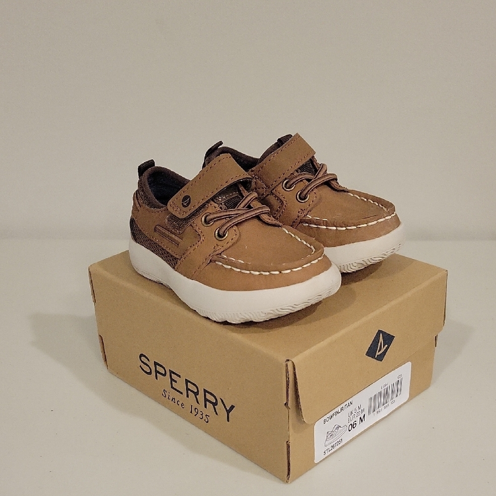 Sperry Kids Brown Boat Shoes